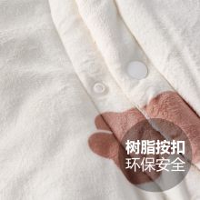 【加厚保暖】宝宝棉服新生婴儿衣服夹棉保暖连体衣加绒外出服